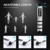 Jump Rope, H Handio Jump Rope with Counter, Workout Jumping Rope with Steel Ball Bearings, Adjustable Length Speed Skipping Rope for Men Women Kids Home Gym, Crossfit, Fitness Exercise - Image 8
