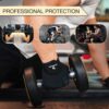 ATERCEL Workout Gloves for Men and Women, Exercise Gloves for Weight Lifting, Cycling, Gym, Training, Breathable and Snug fit - Image 6
