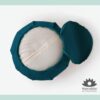 Zafu Meditation Cushion - Eclipse line - Removable Cover and Buckwheat Fill - Image 5