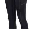IUGA High Waisted Yoga Pants for Women with Pockets Capri Leggings for Women Workout Leggings for Women Yoga Capris - Image 3