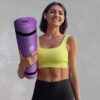GYMENIST Thick Exercise Yoga Floor Mat Nbr 24 X 71 Inches, Great for Camping Cardio Workout Pilates Gymnastics - Image 6