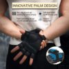 ATERCEL Workout Gloves for Men and Women, Exercise Gloves for Weight Lifting, Cycling, Gym, Training, Breathable and Snug fit - Image 4