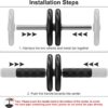 Abdominal Wheel, Ab Roller for Abdominal Exercise Machine, Abs Workout Equipment, Core Strengthening Trainer Fitness Belly Training, Entrainement maison equipement. accessories gym stuff - Image 6