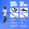 Adjustable Jump Rope for Fitness and Exercise – Skipping Rope for Cardio, Boxing, and Weight Loss – Speed Rope perfect for Men & Women - Image 4