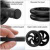 Abdominal Wheel, Ab Roller for Abdominal Exercise Machine, Abs Workout Equipment, Core Strengthening Trainer Fitness Belly Training, Entrainement maison equipement. accessories gym stuff - Image 5