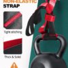 Trideer Stretching Strap for Physical Therapy, Non-Elastic Yoga Strap with 10 Loops, Durable Nylon Stretch Bands for Exercise, Pilates, Gymnastics, Leg Stretcher with Training Manual and Poster - Image 7