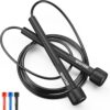 Adjustable Jump Rope for Fitness and Exercise – Skipping Rope for Cardio, Boxing, and Weight Loss – Speed Rope perfect for Men & Women - Image 2