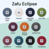 Zafu Meditation Cushion - Eclipse line - Removable Cover and Buckwheat Fill - Image 8
