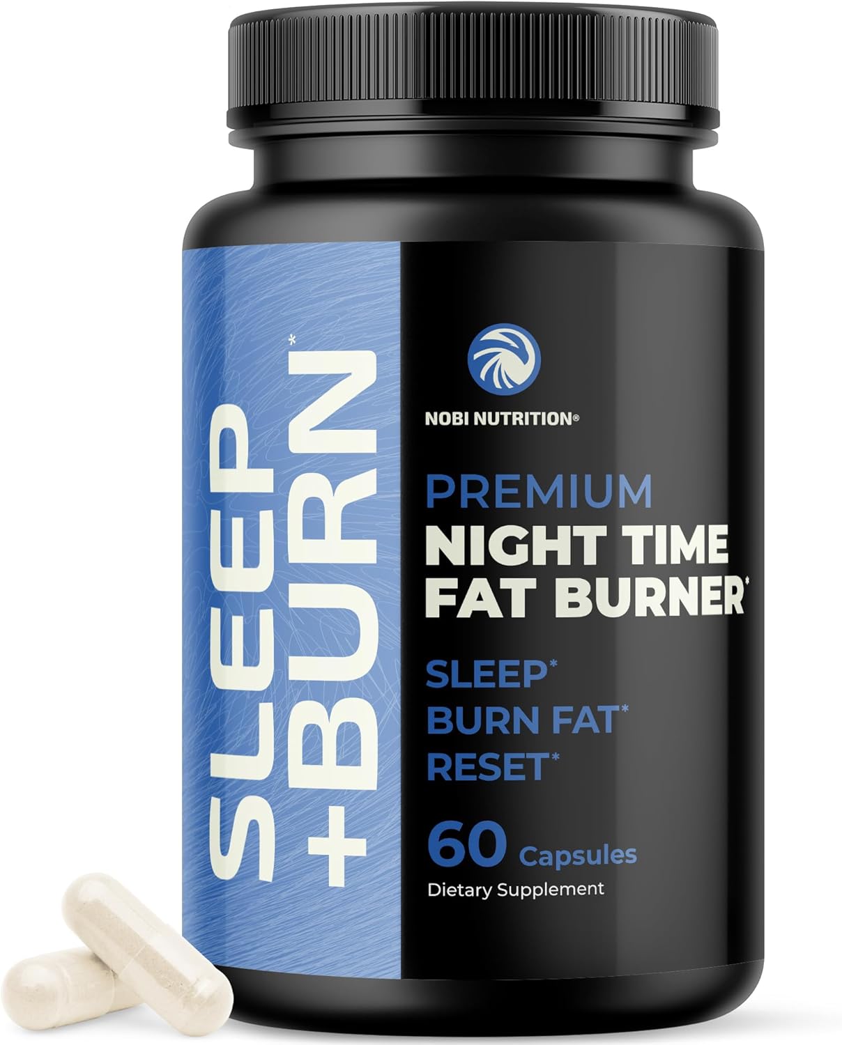 Night Time Fat Burner to Shred While You Sleep | Belly Fat Burner, Carb Blocker & Weight Loss Support Supplements | Lose Weight, Support Metabolism & Fall Asleep Fast | 60 Nighttime Diet Pills - Image 2