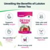 Detox Tea - Slimming Tea with Dandelion and Ginseng to Support Goals for Detox Cleanse, Flat Belly, Bloating, Healthy Weight and Digestive Health - Women & Men - Peach Flavor (28 Servings) - Image 5