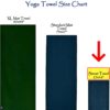 Tatago Hot Yoga Sweat Towel & Hand Towel - Soft & Absorbent, Quick Drying Microfiber, Non Slip for XL Yoga Mat or Gym, Travel Towel 2-Pack - Image 7