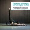 Yoga Wheel Back Wheel for Back Pain, Stretches and Strengthens Core Muscles, Relieves Strain to Muscles and Ligaments, 13 x 5 Inch - Image 8