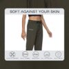 Haowind Joggers for Women with Pockets Elastic Waist Workout Sport Gym Pants Comfy Lounge Yoga Running Pants - Image 5