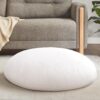 Codi Round Floor Pillow Insert, Large Thick Meditation Cushion, 32 Inch Circular Seating Cushions, Memory Foam Added, Advanced - Image 2