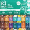 IQBAR Brain and Body Plant Protein Bars - 7 Bar Sampler Pack - Gluten Free, High Fiber, Vegan Snacks - Low Sugar Meal Replacement - Image 2