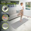 ProsourceFit Extra Thick Yoga and Pilates Mat ½” (13mm), 71-inch Long High Density Exercise Mat with Comfort Foam and Carrying Strap - Image 4