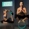 URBNFit Yoga Wheel - 12-Inch Roller Designed for Stretching & Flexibility to Help Back Aches & Tension - Made w/Durable Materials & Soft Foam Padding, Yoga Strap Included - Image 6