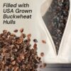 Zafu Meditation Cushion - Eclipse line - Removable Cover and Buckwheat Fill - Image 6
