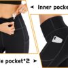 IUGA High Waisted Yoga Pants for Women with Pockets Capri Leggings for Women Workout Leggings for Women Yoga Capris - Image 5
