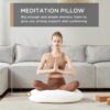 Codi Round Floor Pillow Insert, Large Thick Meditation Cushion, 32 Inch Circular Seating Cushions, Memory Foam Added, Advanced - Image 6