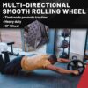 Lifeline Power Wheel for Full Body Functional Fitness - Strengthen Abs, Core, Lower & Upper Body with Foot Straps - Image 4