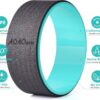 Yoga Wheel Back Wheel for Back Pain, Stretches and Strengthens Core Muscles, Relieves Strain to Muscles and Ligaments, 13 x 5 Inch - Image 3