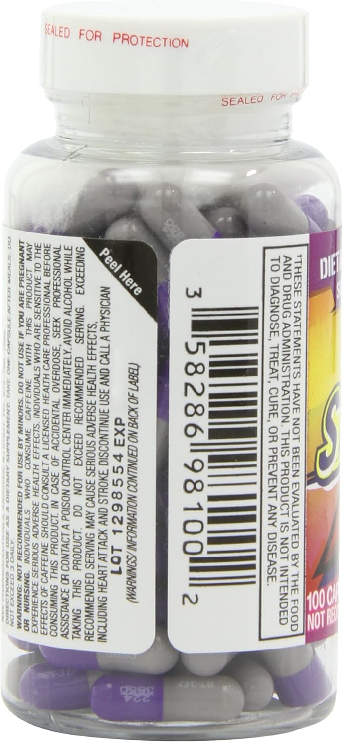 Stacker 3 Metabolizing Fat Burner with Chitosan, Capsules, 100Count Bottle - Image 6