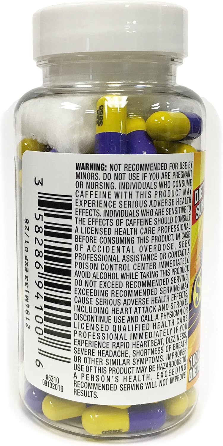 Stacker 2 Fat Burner Capsules, Ephedra Free, 100-Count Bottle - Image 9