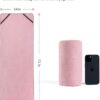New Microfiber Hot Yoga Towel Mat, 24 x 72 inches, with Non-Slip Silicone Grip, Secure Fit Elastic Straps - Image 4