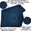 Tatago Hot Yoga Sweat Towel & Hand Towel - Soft & Absorbent, Quick Drying Microfiber, Non Slip for XL Yoga Mat or Gym, Travel Towel 2-Pack - Image 6