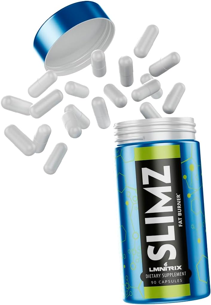 SLIMZ Fat Burner & Mood Enhancer - Diet Pills That Work - Weight Loss Supplement - Lose Weight, Get Rid of Stress and Take Control of Your Wellness Journey - 90 Capsules - Image 2
