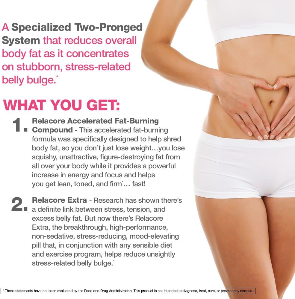 Ultimate Super Fat-Burning Belly Bulge Kit - Specialized Two-Pronged Weight-Loss System - Stress Relief and Fat Burning Supplements, 15 Day-Supply - Image 4